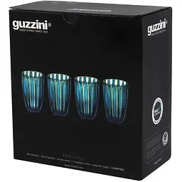 Набір склянок Guzzini Dolcevita 470 мл 4 шт. бірюзовий (12390048) - мініатюра 2