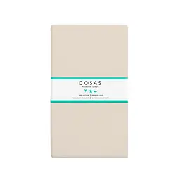 Набір простирадло полуторне 155х240 BEIGE / GREY STARS COSAS (4822052056974) - мініатюра 3
