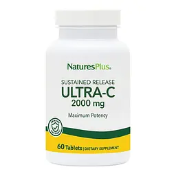 Вітамін C, Ultra C 2000 mg - 60 tabs