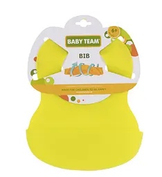 Нагрудник 6+ Baby team Зелений - мініатюра 2