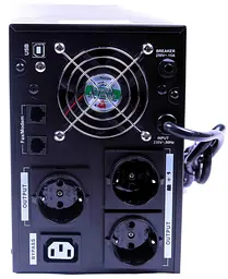 Джерело безперебійного живлення SVC 3000 ВА / 1800 Вт / 9 А*ч (VP-3000-LCD) - мініатюра 2