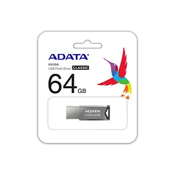 USB флеш накопичувач ADATA 64GB AUV 250 Black USB 2.0 (AUV250-64G-RBK) - мініатюра 4
