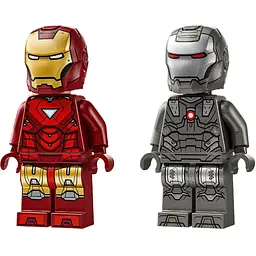 Конструктор LEGO Marvel Super Heroes Залізна людина та Бойова Машина проти Хаммер Дронів 204 деталі (76320) - мініатюра 4