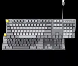 Клавіатура дротова механічна Xiaomi MiiW G06 (JXJPMW03) Grey ENG/UKR/RUS - мініатюра 2