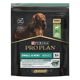 Сухий корм для дорослих собак малих порід Purina Pro Plan Adult Small & Mini Sensitive Digestion для чутливого травлення ягня 700 г 12377368