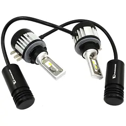 Комплект світлодіодних ламп Guarand V12X H15 CSP 5500k 6000Lm 40w 12-24v - мініатюра 3