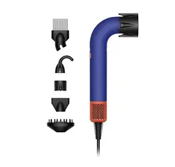 Фен для укладання волосся з холодним повітрям HD18 Dyson Supersonic R Pro Vinca технологічний фен для сушіння та для об'єму 1700 Вт