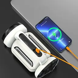 Кемпінговий ліхтар CH-22023 (LM+COB)+Power bank+Type-C+5 режимів - мініатюра 6