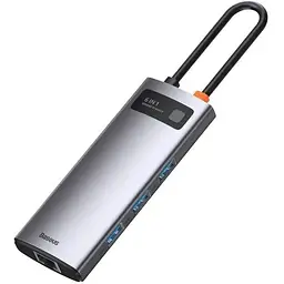 Концентратор Baseus USB-C 6-in-1 (CAHUB-CW0G)