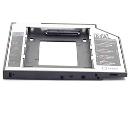 Зовнішня кишеня Gembird HDD 2,5" для ноутбука в отсек CD-ROM MF-95-01 (9.5 мм) (MF-95-01) - мініатюра 4
