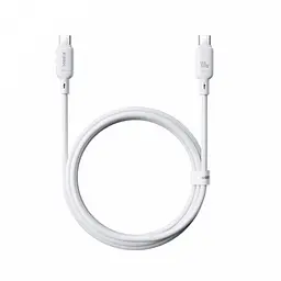 Кабель Baseus Silky Series Fast Charging Cable Type-C to Type-C 100W 1m White - мініатюра 3