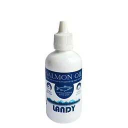 Олія лосося Landy Salmon Oil для собак і котів 100 мл