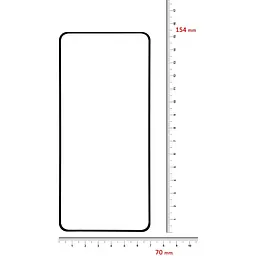 Захисне скло BeCover для Oppo A72 Black (705108) - мініатюра 3