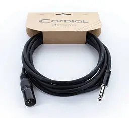 Готовий аудіо кабель Roxtone Jack 6.3 Stereo - 2xJack 6.3 mono GPT-C130-L3 3м - мініатюра 3