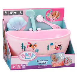 Автоматична ванночка для ляльки BABY BORN серії "Click and Play" – КАЗКОВЕ КУПАННЯ (світло, звук) BABY born 837993