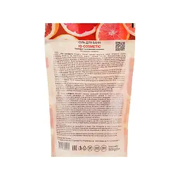 Сіль для ванн IQ-Cosmetic Грейпфрут і вітамінний комплекс 500 г (4820049382495) - мініатюра 2
