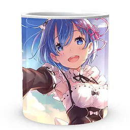 Кухоль GeekLand Re:Zero. Життя з нуля в альтернативному світі Рем Світанок RZ.02.356 330 мл різнобарвний - мініатюра 2