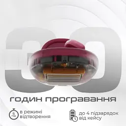 Bluetooth-гарнітура HiFuture Flybuds4 Black (flybuds4.black) - мініатюра 5