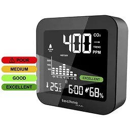 Метеостанція Technoline WL1025 Black (WL1025), Чорний - мініатюра 2