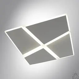 Керована світлодіодна люстра AERO 70W 4S-455x455x57-WHITE-220-IP20 ESLLSE