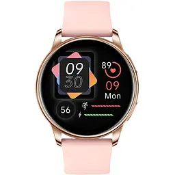 Смарт-годинник жіночий Uwatch Melisia Gold Rubber 2 ремінця Золотий (3169) - мініатюра 3