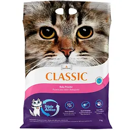 Наповнювач для котячого туалету Intersand Classic Baby Powder 7 кг