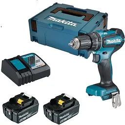 Шурупокрут акумуляторний Makita DDF485RTJ (50 Нм, 1.5-13 мм, BL, LXT)