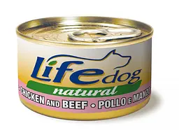 Влажный корм для собак LifeDog Chicken Fillets With Beef с курицей и говядиной 90 г 420144