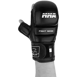 Рукавиці для MMA Power Play 3026, Black - XS