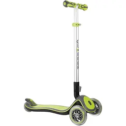 Уцінка. Самокат Globber Elite Deluxe колеса та панель з підсвічуванням салатовий (449-106-3)