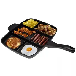 Сковорода гриль 5в1 GRILL PAN 38 см - мініатюра 7