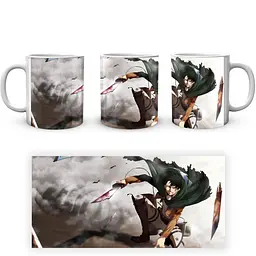 Кухоль GeekLand Attack on Titan Атака Титані Леві AOT 002.19 330 мл білий - мініатюра 4