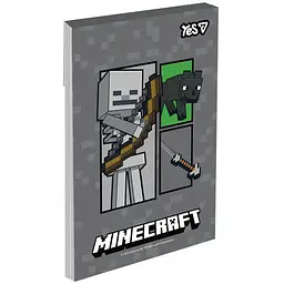 Блокнот Yes Minecraft А7 48 аркушів клітинка 1 шт. в асортименті (152567) - мініатюра 3