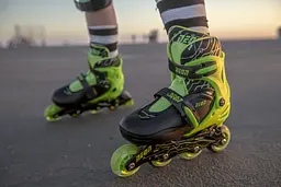 Роликові ковзани Neon Inline Skates розмір 34-37 зелені (NT08G4) - мініатюра 11