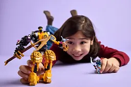 Конструктор LEGO Ninjago Бойовий робот Арін Спін-джитсу 213 деталей (71839) - мініатюра 15