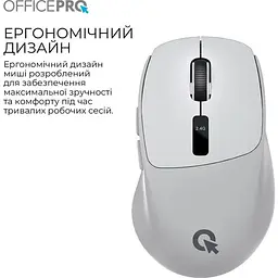 Миша OfficePro M398G Silent Click Wireless Grey [161157] - мініатюра 7