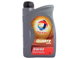 Автомобільна моторна олива Total Quartz 9000 5W-40 1л - мініатюра 1