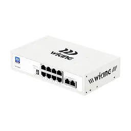 PoE-комутатор 10-портовий некерований Wiking WK-PS210 V2, 8x100Mbps PoE, 2x100Mbps Uplink, 76W (73-00271) - мініатюра 4