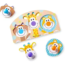 Пазл формовий Melissa & Doug Тварини сафарі (MD13439) - мініатюра 3