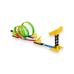 Трек гоночний Power Track зі світловими ефектами + 2 машини, 65x40x7 см, D663-602