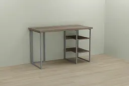 Комп'ютерний стіл Ferrum-decor Кевін 75x100x70 сірий ДСП Дуб Сонома Труфель 32мм (FRD-101745)
