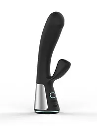 Вібратор-кролик Kiiroo Ohmibod Fuse 18 см чорний - мініатюра 3