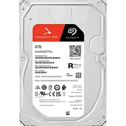 Жорсткий диск 3.5` Seagate IronWolf Pro 8TB SATA 256MB (ST8000NT001) [140995] - мініатюра 4