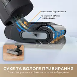 Бездротовий миючий пилосос Dreame H11 Core - мініатюра 5