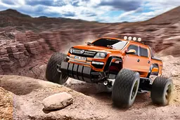 Машинка Revell Control RC Truggy VW Amarok на управлінні оранжевий 24456 - мініатюра 4
