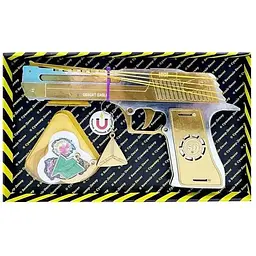 Зібрана модель Сувенір-декор Резинкостріл Desert Eagle DE-G-B, Gold