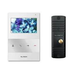 Комплект відеодомофона Slinex SQ-04 White + ML-16HD Black (83-00067) - мініатюра 1