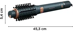 Фен-щітка Rowenta Air Rotate 1300 Вт чорно-золотий (UB9920E0) - мініатюра 20