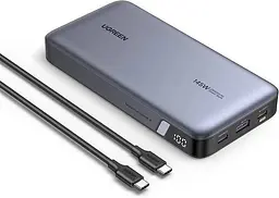 Зовнішній акумулятор для ноутбуків Ugreen PB205 90597 145 W 25000MAh - 3 порти