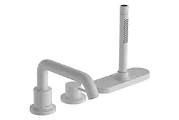 Змішувач на борт ванни Hansgrohe Tecturis S matt white 73447700